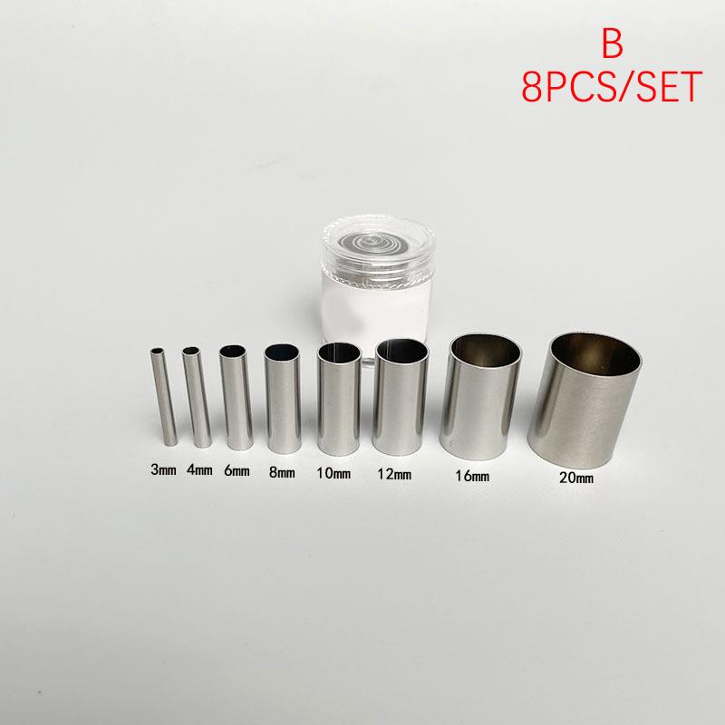 7/8 шт. Полый круглый резак, гончарные инструменты, инструменты для полимерной глины, экструдер для глины с органайзером, инструмент для резьбы по дереву и моделирования