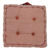 Coussin de sol "Otto" 40 x 40 x 8 cm Atmosphéra - Terracotta - Terracotta -