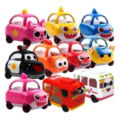 Pinkfong Babyshark Мини-машинка Литой металлический игрушечный автомобиль Kamicar Toy 10 видов