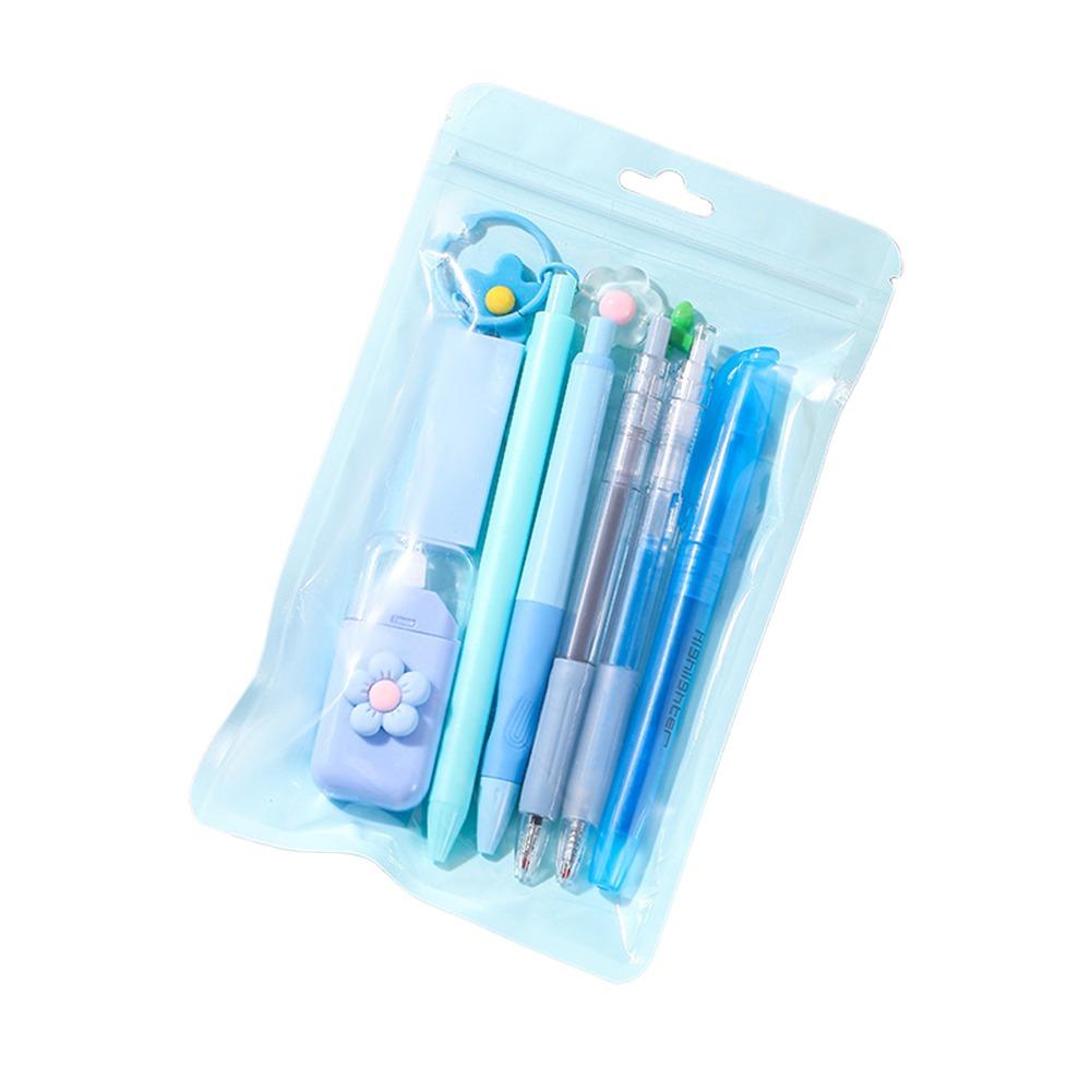 8-in-1 Gel Pen Macaron Color Highlighter INS Eraser  Students Gift