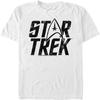 Мужская футболка Star Trek Оригинальная серия Сложенный логотип