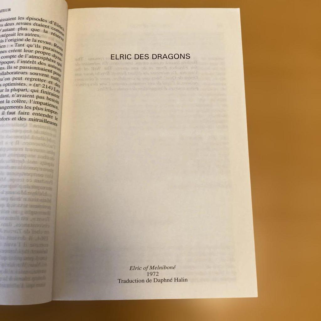 [Б/У] Французская версия серии "Элрик" Майкла Муркока