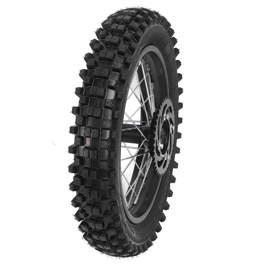 14-дюймовое заднее колесо в сборе с ротором и звездочкой 90 100 14 15 мм ось Улучшенное сцепление Замена для Tao Kayo