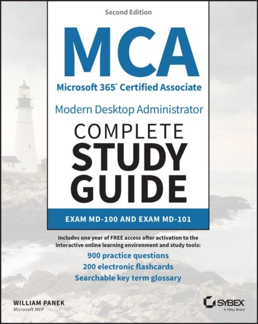 Книга MCA Microsoft 365 Certified Associate Modern Desktop Administrator Complete Study Guide with 900 Practice Test Questions : Exam MD-100 and Exam MD-101