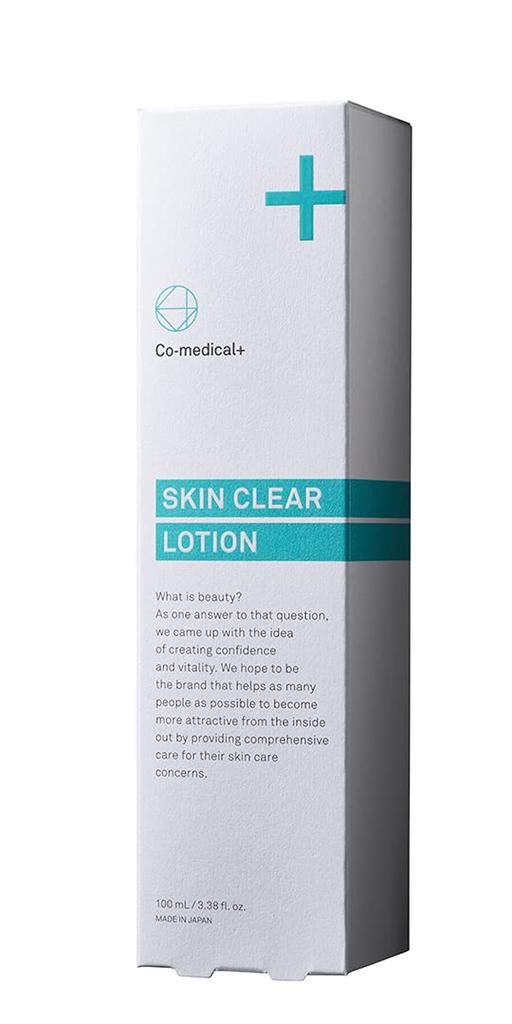 CO Medicated Skin Clear Lotion Acne Care Lotion Contains Glycyrrhizic Acid Colloidal Gold 100mL Acne Acne Care Thoroughly Gentle On the Skin