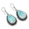 Amazonite Handmade 925 Sterling Silver Jewelry Earring 1.89" G0k60