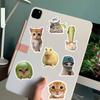 100/1000 шт. Игривые Милые Кошки Мемы Животные Наклейки Кавайные Декали Скрапбукинг Блокнот Багаж Ноутбук Скейтборд Наклейка Игрушка