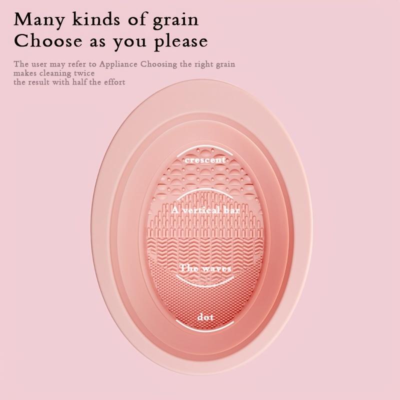 1 шт. Многофункциональная силиконовая складная чаша для чистки кистей для макияжа, кисти, пуховка для пудры, скраб-пад для красоты, инструменты для макияжа