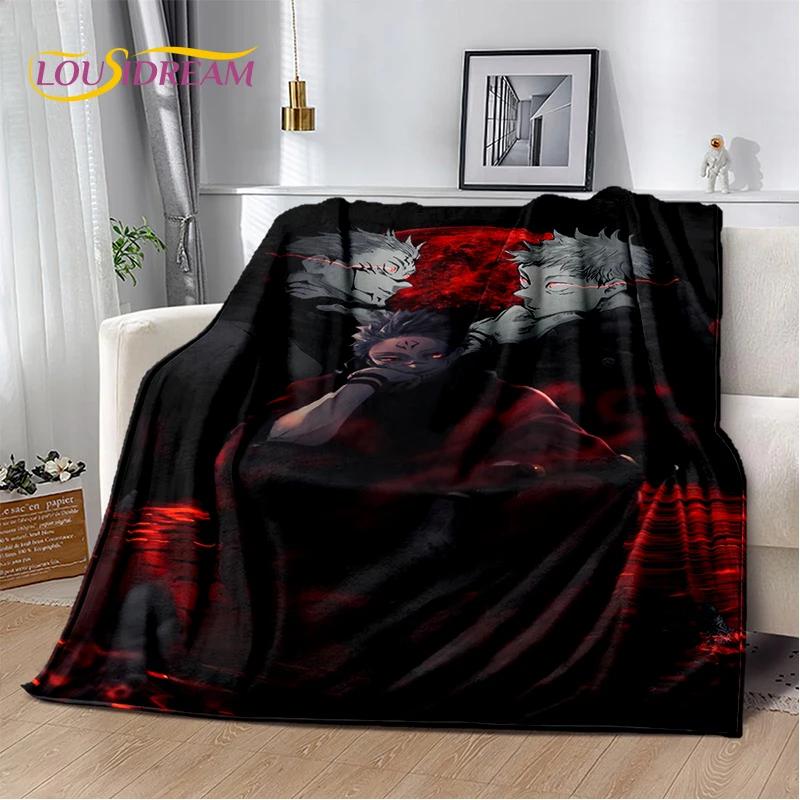 3D Jujutsu Kaisen аниме мультфильм Itadori Yuji мягкое фланелевое одеяло, плед одеяло удобное одеяло для пикника кровати дивана дома