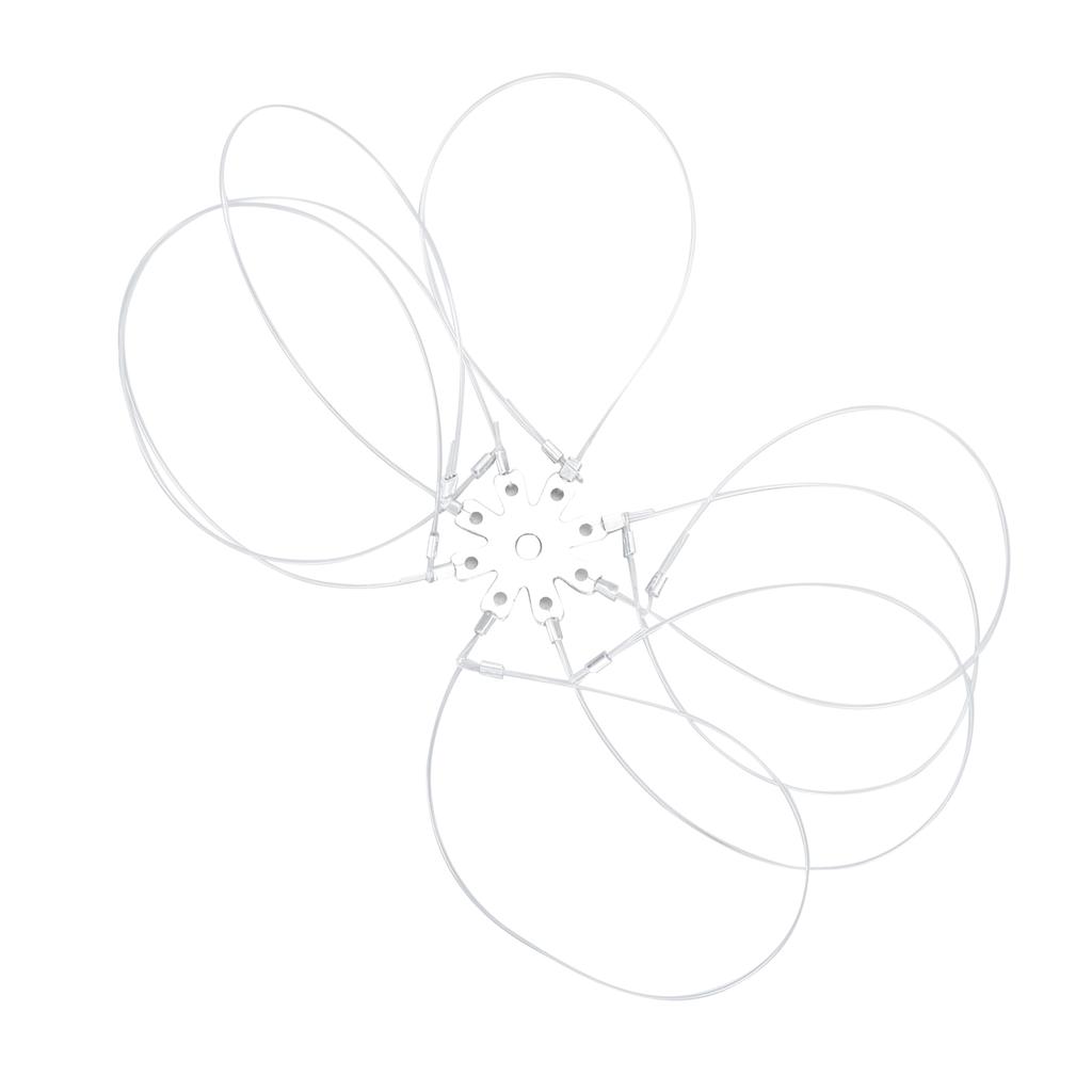 Crab Snares Reusable Rust Proof Portable Aluminum Sheet Type Crab Trap for Dungeness Blue Red Rock Crab