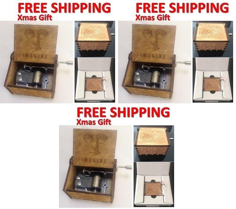 Harry Potter And The Sorcerers Stone Wooden Music Box With Carving For Gift Giving Special Characters Included