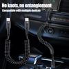 PD 60W Fast Charging Spring USB C To Type C Cable for iPhone 15 Pro Max Samsung Xiaomi  Phone Car Charger Type-C Cables