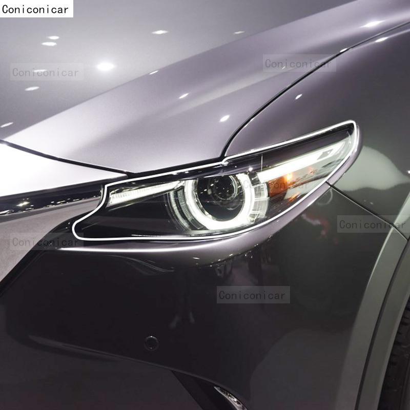 Car Headlight Protection Transparent Anti-Scratch Protective Film TPU Stickers For MAZDA CX-9 2016-2024 Accessories