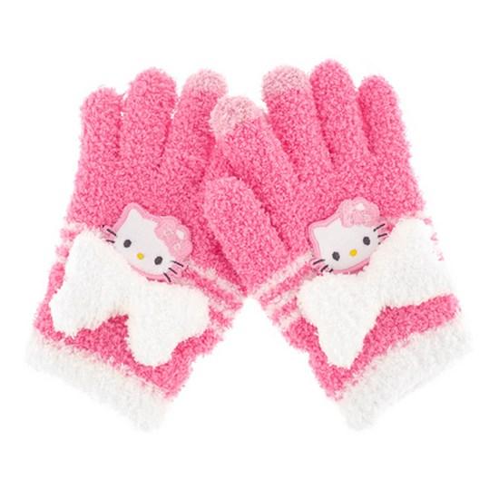 Детские перчатки с крыльями Hello Kitty Ribbon от Sanrio MGHKG60025, популярный персонаж в Корее