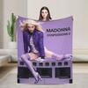 M-Madonnas Confessions II Плед Разных Размеров Супер Мягкий Уютный Плед для Дивана Кресла и Кровати