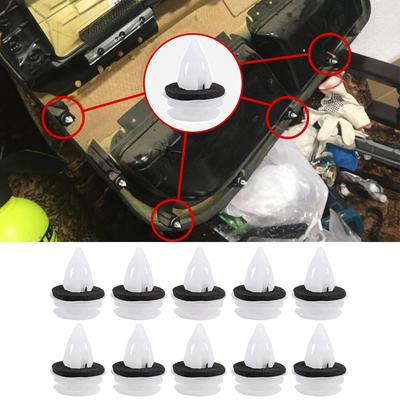 10X для BMW X5 E53 2000 2001 2002 2003 2004 2005 2006 Автомобиль Передняя Задняя Дверная Панель Заклепки Подкладка Отделка Клипсы 51418224768