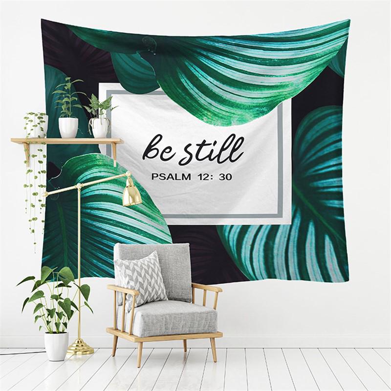 Ткань для подвешивания с изображением европейско-американского пейзажа Нового Леса - Декоративная ткань из полиэстера для стены за телевизором