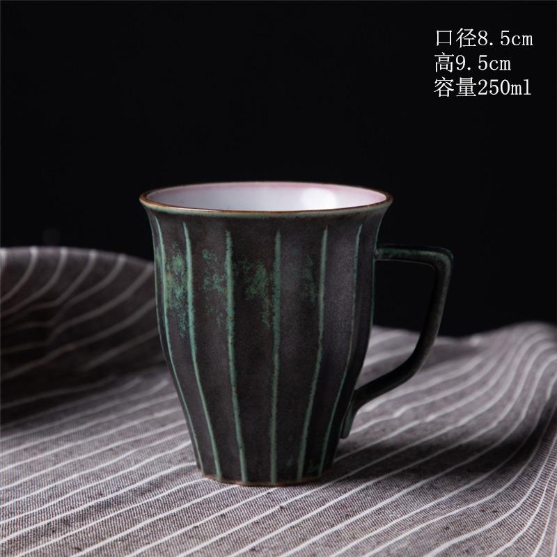 Керамическая чашка для завтрака, высококачественная пара, чашка для воды, грубая керамическая чашка для кофе, ретро-креативная чашка