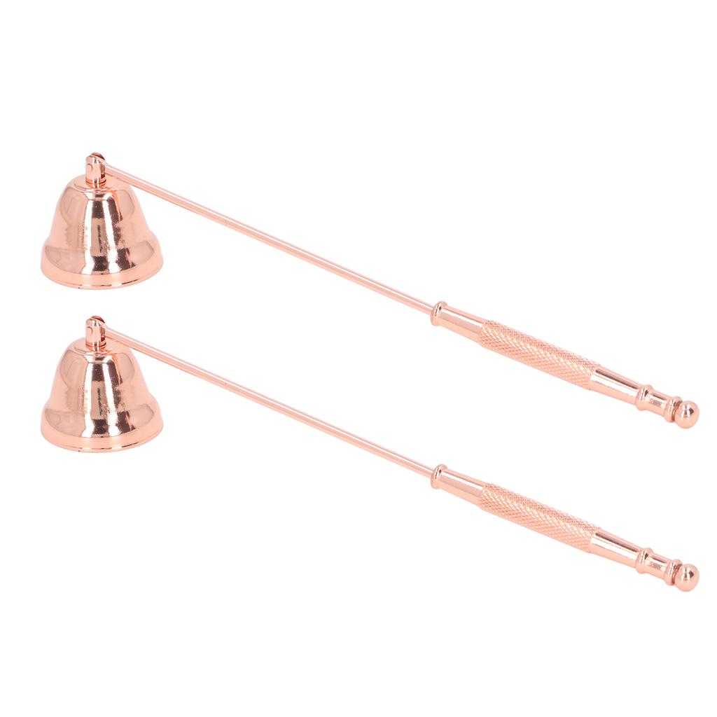 2 шт. гаситель пламени свечи с длинной ручкой в форме колокольчика металлический гаситель пламени крышка фитиль гаситель инструмент