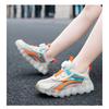 Boys Mesh Sneakers With Rotating Buckle Lightweight Breathable Casual Shoes Kids Fall