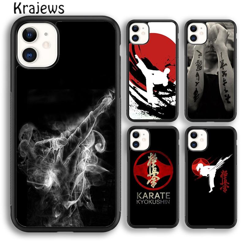 Krajews Кунг-фу Ояма Киокушинкай Каратэ Чехол для телефона Для iPhone 17 Air 16 15 14 plus 11 12 13 pro max Plus Fundas