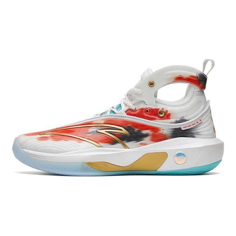 Anta Кроссовки мужские KT8 LE Koi белые красные черные 112311101-8