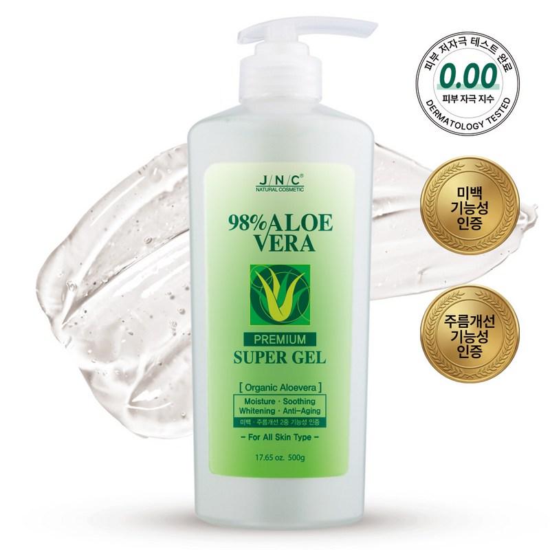 JNC 98% Aloe Vera Premium Super Gel, 1 pcs, 500g