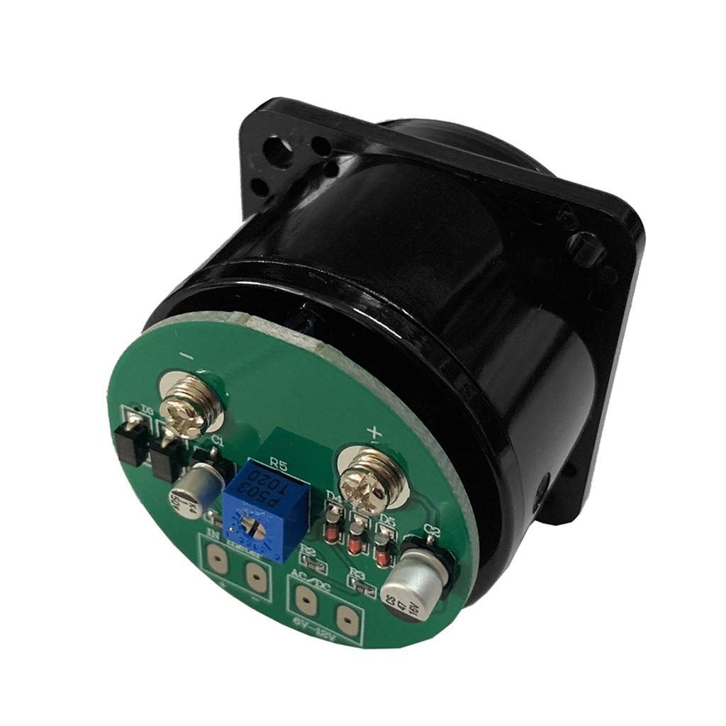 VU Meter 2 Pcs Power Amplifier Portable DB Meter High Precision VU Meter with White Backlight Sound