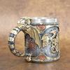 Средневековая стимпанк кружка-дракон Ренессанс Механические драконы Пивная кружка Танкард Нержавеющая кофейная чашка Подарок ко Дню отца