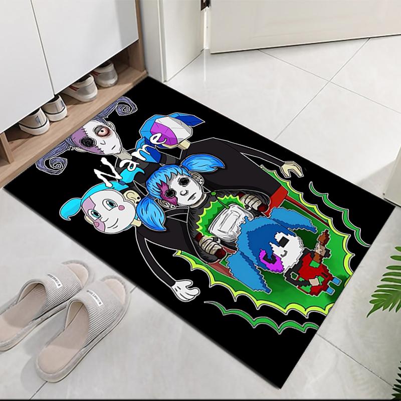 Custom Name Sally Face Printed Carpet, for Office Chair Living Room Bedroom Kitchen Room Decor Gifts.