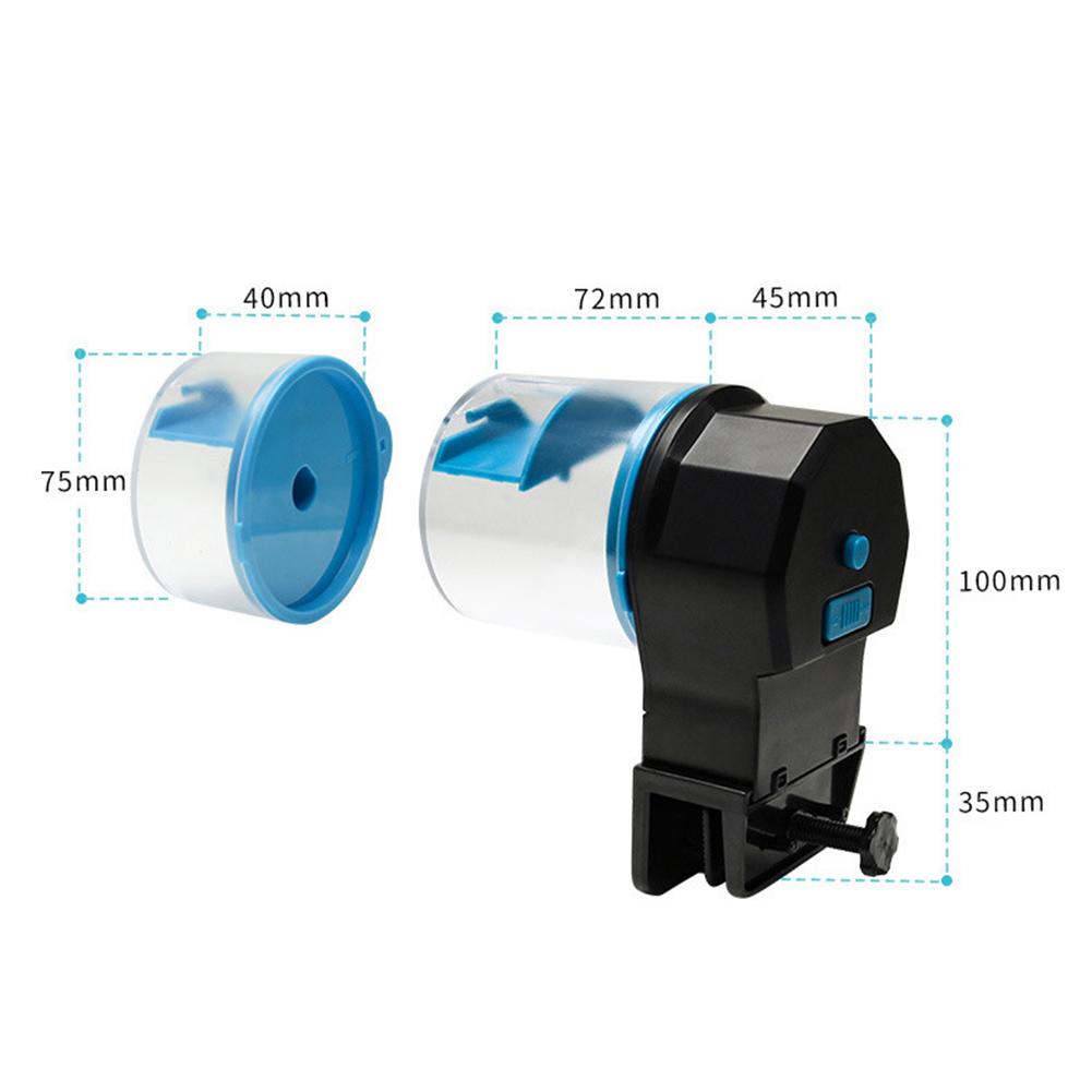 Автоматическая кормушка для аквариума большой вместимости с таймером, дозатор корма для рыб, дозатор корма для аквариумных рыб для аквариума и террариума для черепах