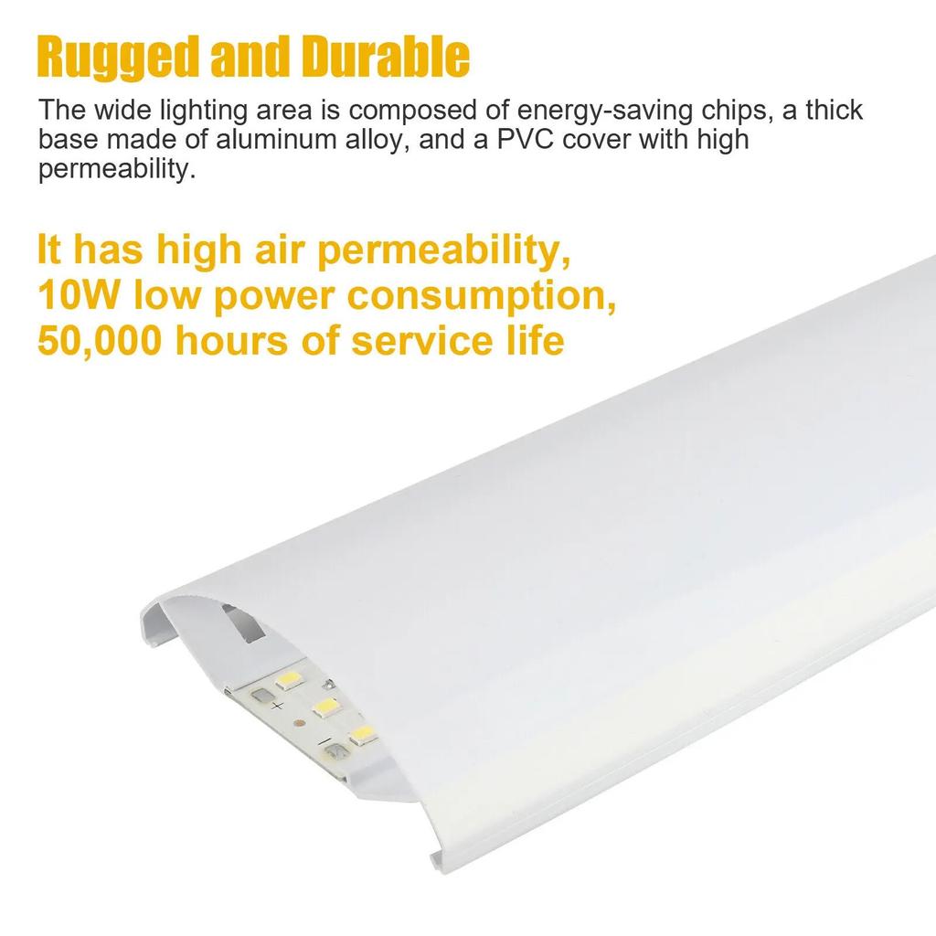 2 шт., 72 светодиодных внутренних световых полоски 12–80 В 1200 лм — универсальная полоса для грузовиков, автобусов, автодомов с выключателем (10 Вт сверхъяркий)