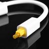 Оптический аудиоразветвитель SPDIF 1x2 для передачи звука Hi-Fi между несколькими устройствами