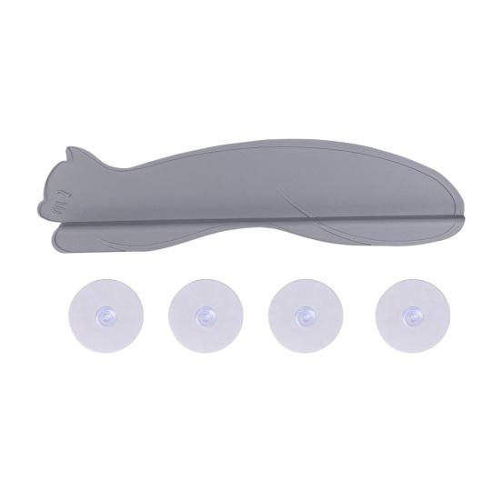 2 шт. Защитная крышка для раковины с изображением мультяшного кота с присосками, защита от брызг для мытья овощей, кухонная столешница с изображением котенка, защищающая от брызг