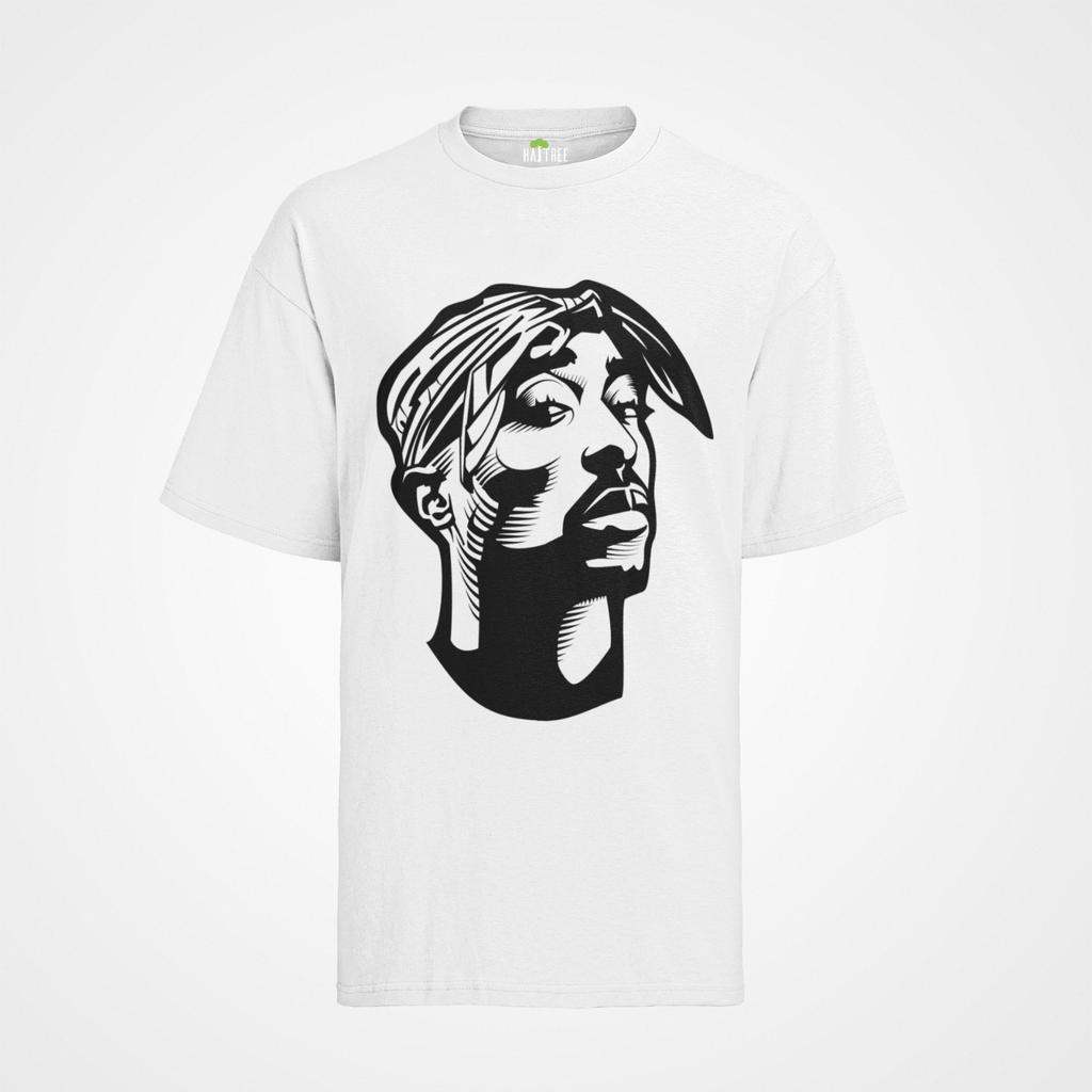 Мужская футболка 2pac Хип-хоп одежда Тупак Шакур Черный корпус Biggi Музыка Рэпер
