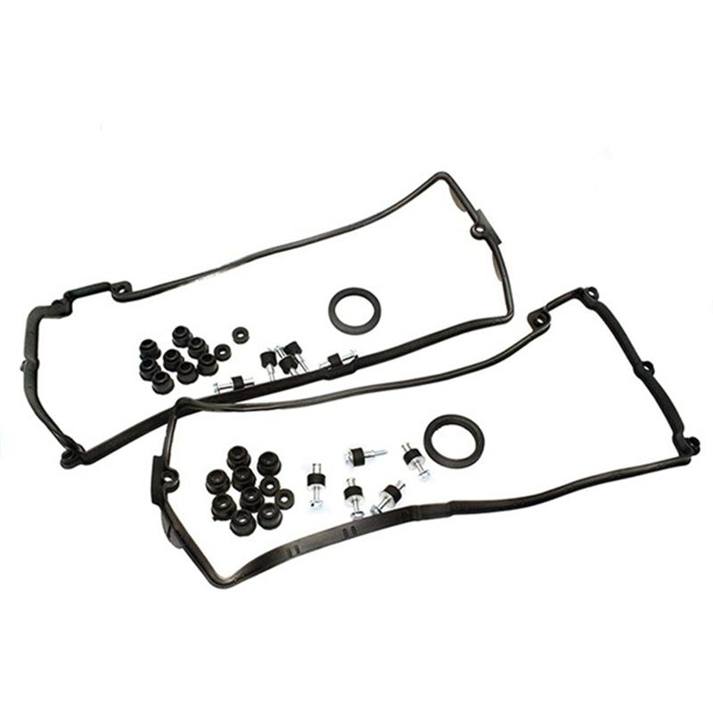 Car Engine Valve Cover Gasket Set L+R 11127513194 11127513195 For Bmw 545I 550I 645Ci 750Li X5 Replacement Parts 2PCS