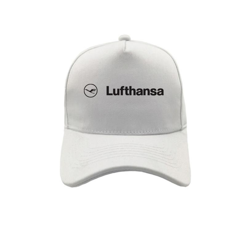 Бейсболки авиакомпании Lufthansa Регулируемые Модные Повседневные Стиль для активного отдыха Кепки Lufthansa MZ