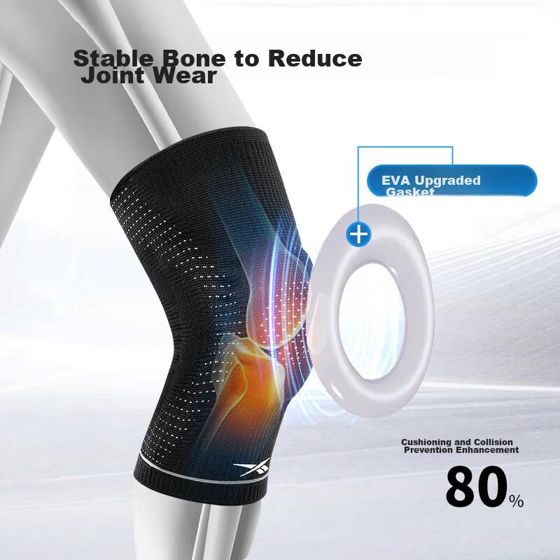 Reebok Knee Pads for Sports Running Meniscus Basketball Professional Protective Gear Badminton Hiking Patella Knee Protectio