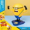 Minions Despicable Me 4 Mega Dave Action Figure with 6 Interchangeable Expressions with Hidden Pocket Minion Model Gift for Kids Ages 8 and Up Toy,