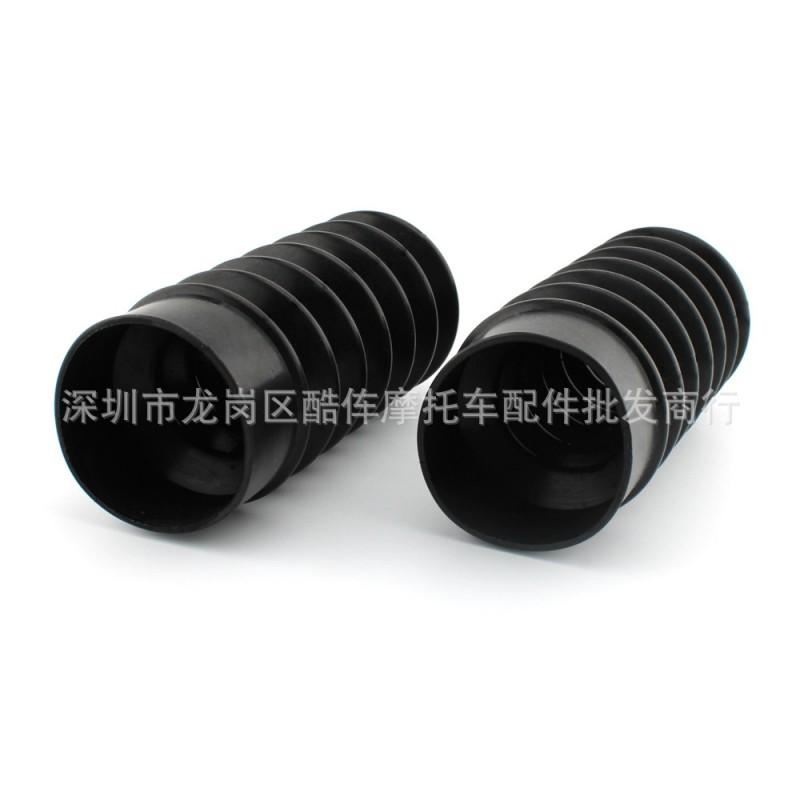 Extended Dust Boot Harley Sportster XL883 XL1200 39mm Front Fork Shock Absorber Cover Black