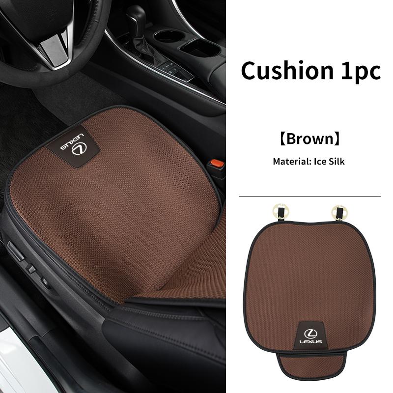 Car Seat Ice Silk Cushion Breathable Backrest Protector Cover Interior For Lexus CT ES GS NX IS250 CT200h IS300h ES300h RX400h N AEK1