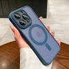 Luxury Matte Magnetic For Magsafe Translucent Case For iPhone  16 15 14 13 11 12 Pro Max Plus Glass Lens Wireless Charge Cover