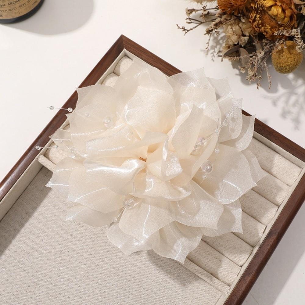 Feather Decor Pearl Feather Hair Accessory Pearl Embellishment DIY Craft Hair Ornament For Women