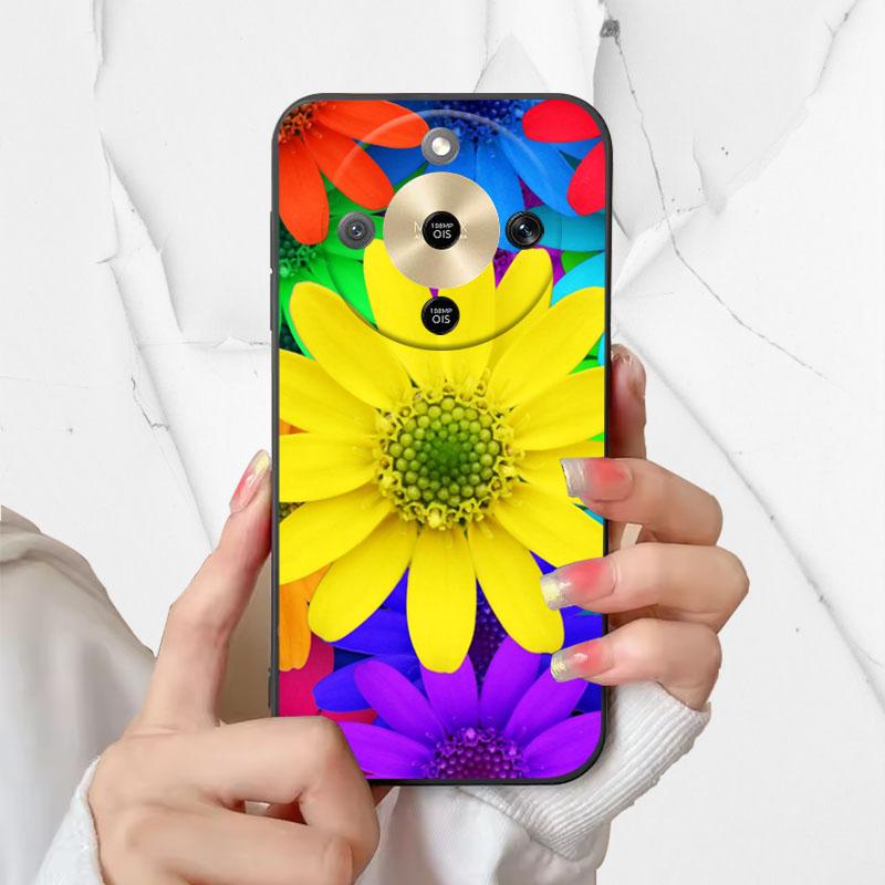 For Honor X9d Case Soft TPU Phone Case For Honor Magic8 Lite Matte Back Cover For Honor X70 Shockproof Silicone Bumper Funda