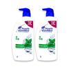 Head & Shoulders Head & Shoulders 850 мл Охлаждающий ментоловый шампунь для кожи головы, 2 шт.