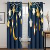 Исламский традиционный фестиваль Ид аль-Фитр Рамадан Шторы 2 панели Бесплатная доставка Гостиная Спальня Домашний декор Шторы