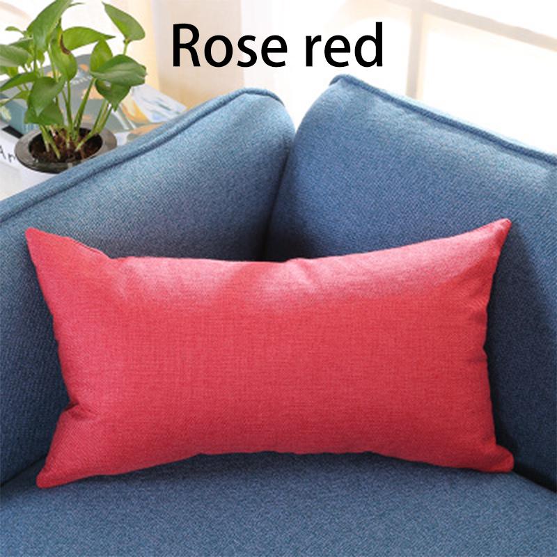 30x50 см Чехлы для подушек Наволочки для автомобиля Наволочки для дивана Льняные Чехлы для подушек Домашний декор Прямоугольник