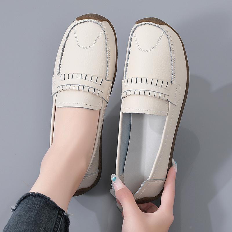 Женские красные мокасины повседневные фиолетовые мокасины гороховые туфли мягкие балетки черные туфли для вождения зеленые прогулочные туфли для мам больших размеров