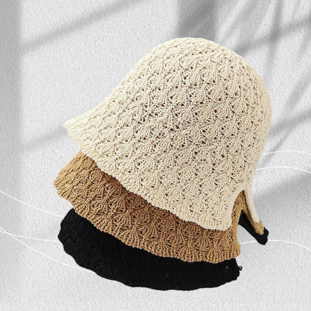 Кружевная шляпа-ведро с защитой от ультрафиолета, рыболовная шляпа, новая солнцезащитная шляпа для женщин
