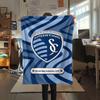 1PC Sporting Kansas City Patterned Flannel Blanket Suitable For All Seasons for Home Decor Warmth and Comfort Gifts Holiday Present